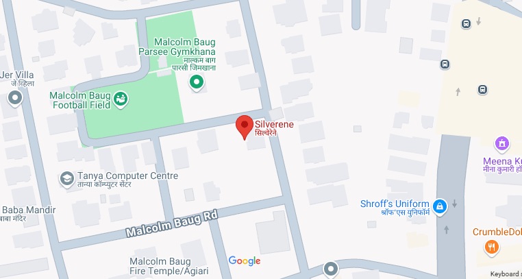 silver serene location map Rishabraj opulence Goregaon West